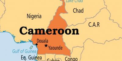 Mapa de yaounde Camerun